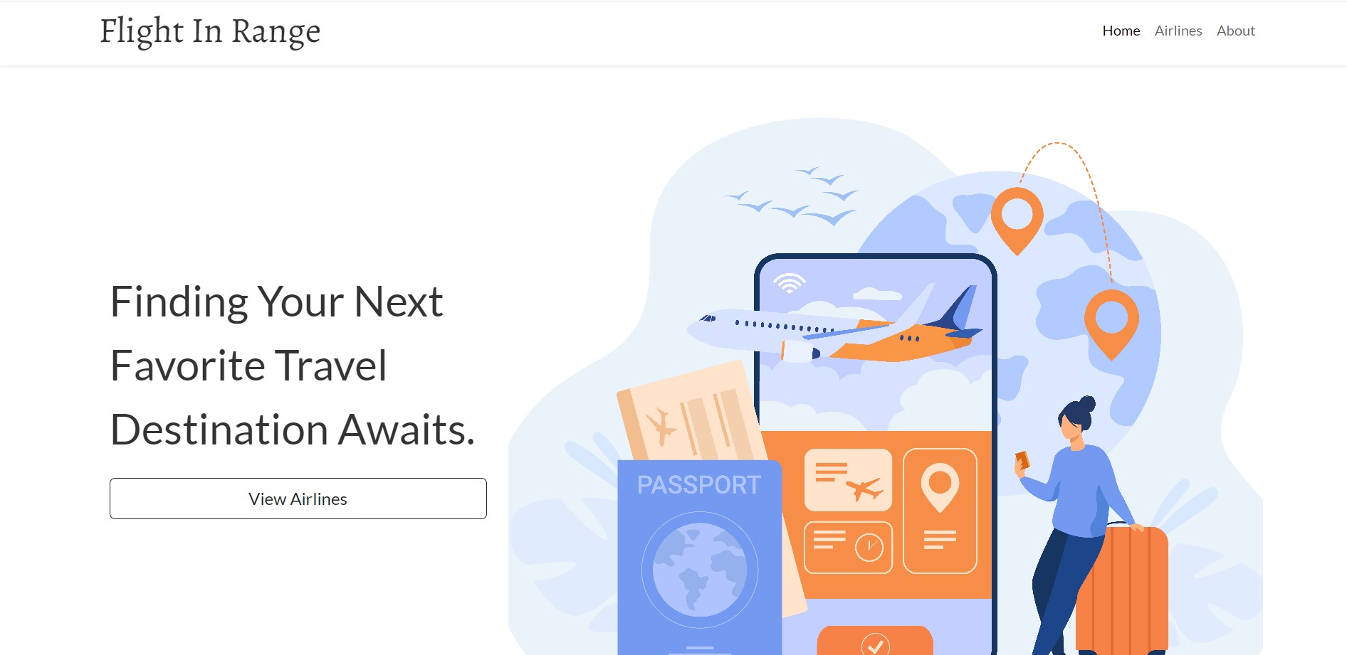 Flight In Range App